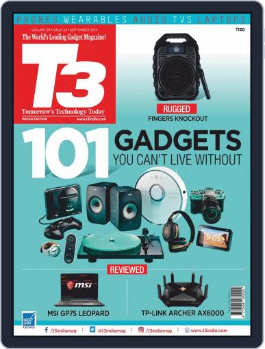 T3 India September 1st, 2019 Digital Back Issue Cover