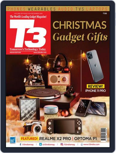 T3 India December 1st, 2019 Digital Back Issue Cover