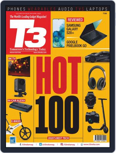 T3 India April 1st, 2020 Digital Back Issue Cover