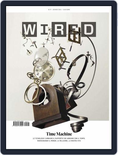 Wired Italia June 9th, 2016 Digital Back Issue Cover