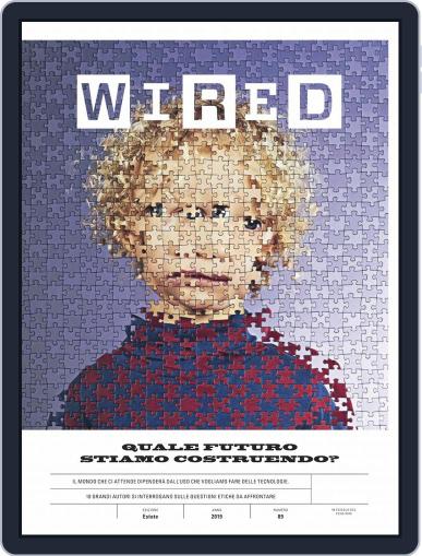 Wired Italia June 1st, 2019 Digital Back Issue Cover