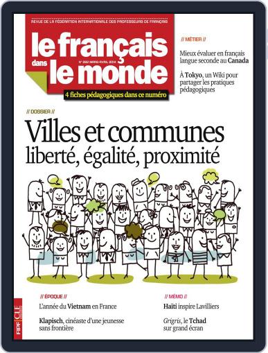 Le Français Dans Le Monde March 4th, 2014 Digital Back Issue Cover