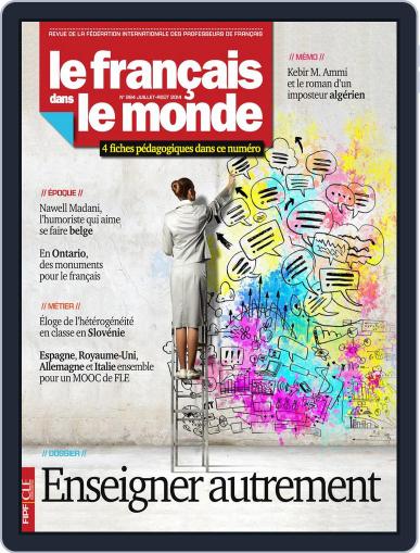 Le Français Dans Le Monde July 3rd, 2014 Digital Back Issue Cover