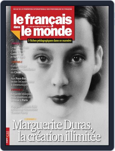 Le Français Dans Le Monde September 10th, 2014 Digital Back Issue Cover