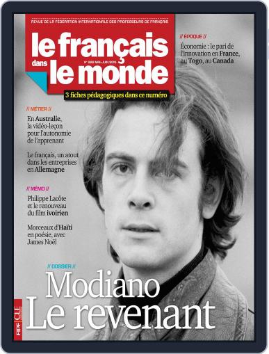 Le Français Dans Le Monde May 1st, 2015 Digital Back Issue Cover