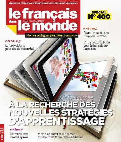 Le Français Dans Le Monde July 1st, 2015 Digital Back Issue Cover