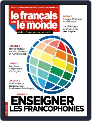 Le Français Dans Le Monde (Digital) March 1st, 2020 Issue Cover
