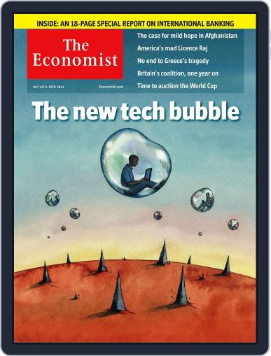 The Economist Continental Europe Edition May 13th, 2011 Digital Back Issue Cover