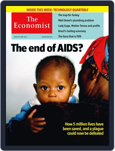 The Economist Continental Europe Edition June 3rd, 2011 Digital Back Issue Cover