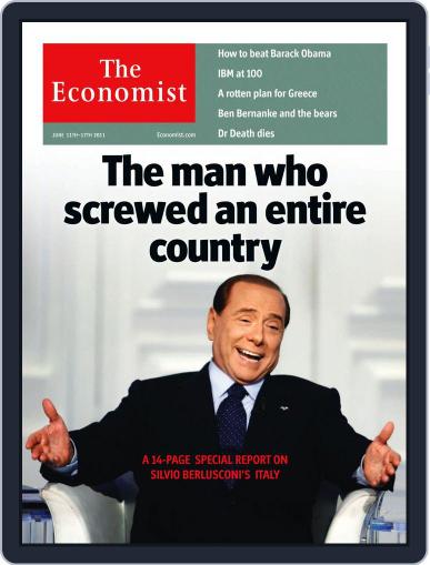 The Economist Continental Europe Edition June 10th, 2011 Digital Back Issue Cover
