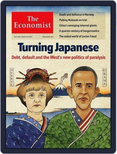 The Economist Continental Europe Edition July 29th, 2011 Digital Back Issue Cover