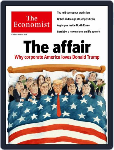 The Economist Continental Europe Edition May 26th, 2018 Digital Back Issue Cover