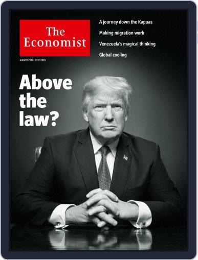 The Economist Continental Europe Edition August 25th, 2018 Digital Back Issue Cover