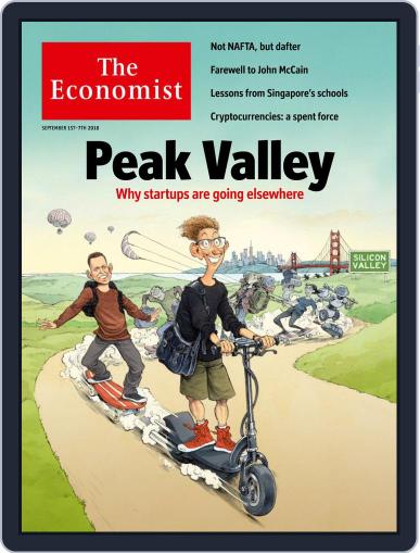 The Economist Continental Europe Edition September 1st, 2018 Digital Back Issue Cover