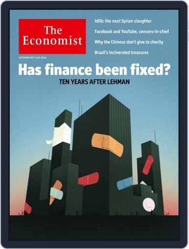 The Economist Continental Europe Edition September 8th, 2018 Digital Back Issue Cover