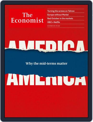 The Economist Continental Europe Edition November 3rd, 2018 Digital Back Issue Cover