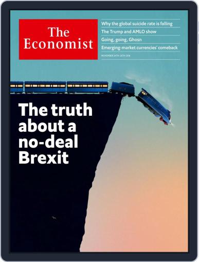 The Economist Continental Europe Edition November 24th, 2018 Digital Back Issue Cover