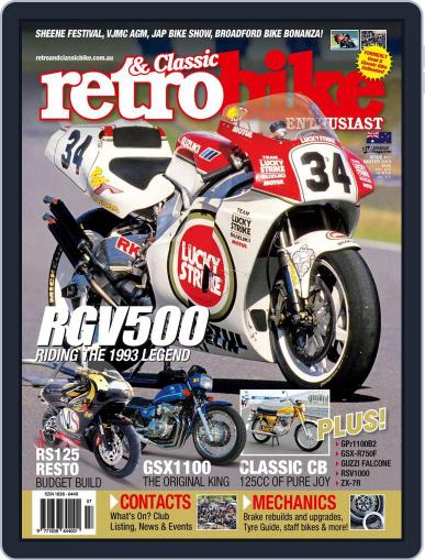 Retro & Classic Bike Enthusiast June 4th, 2013 Digital Back Issue Cover