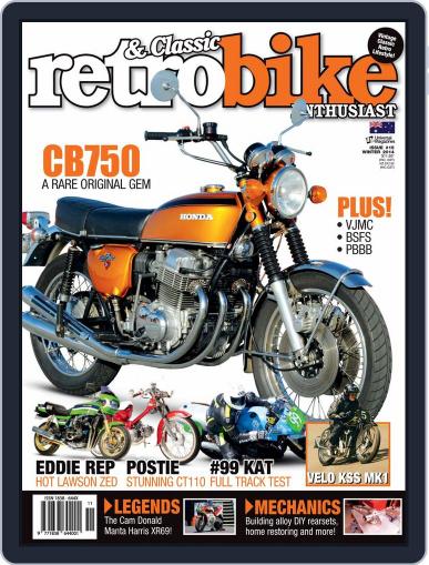 Retro & Classic Bike Enthusiast July 16th, 2014 Digital Back Issue Cover