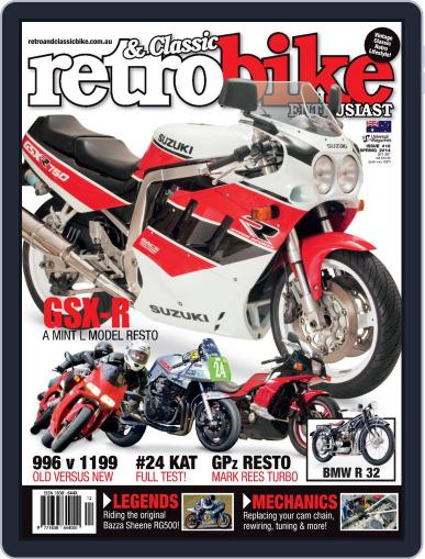 Retro & Classic Bike Enthusiast October 1st, 2014 Digital Back Issue Cover