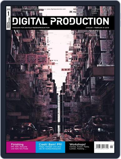 Digital Production January 1st, 2018 Digital Back Issue Cover