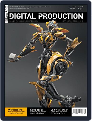Digital Production September 1st, 2018 Digital Back Issue Cover