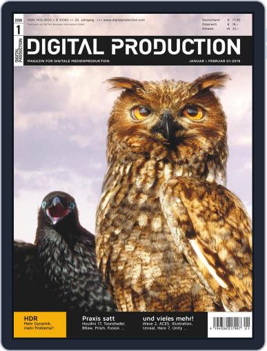 Digital Production January 1st, 2019 Digital Back Issue Cover
