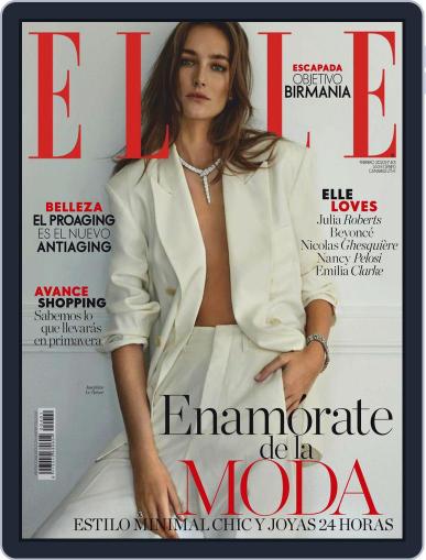 Elle España February 1st, 2020 Digital Back Issue Cover
