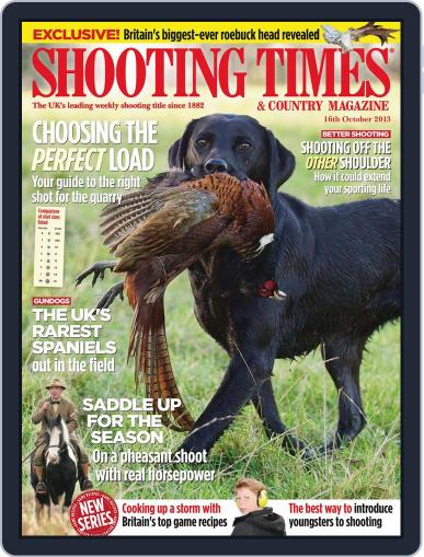 Shooting Times & Country October 16th, 2013 Digital Back Issue Cover
