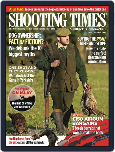 Shooting Times & Country October 22nd, 2013 Digital Back Issue Cover