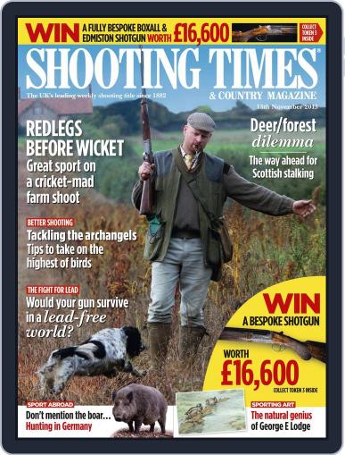 Shooting Times & Country November 12th, 2013 Digital Back Issue Cover