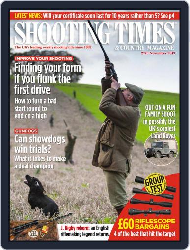 Shooting Times & Country November 26th, 2013 Digital Back Issue Cover