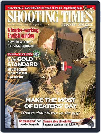 Shooting Times & Country January 22nd, 2014 Digital Back Issue Cover