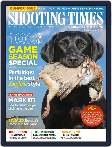 Shooting Times & Country September 16th, 2014 Digital Back Issue Cover