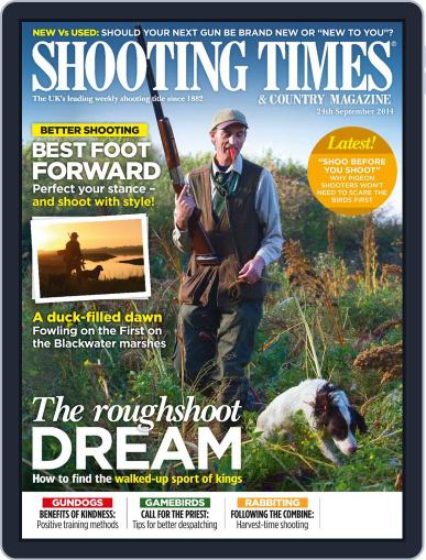 Shooting Times & Country September 23rd, 2014 Digital Back Issue Cover