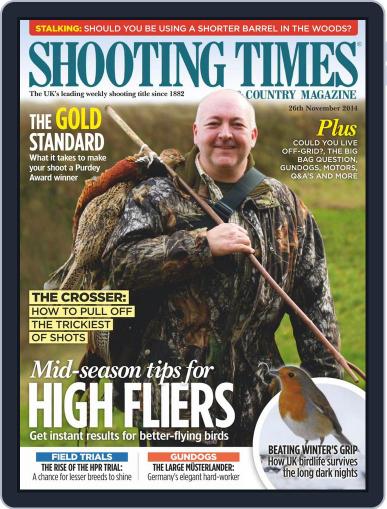 Shooting Times & Country November 25th, 2014 Digital Back Issue Cover