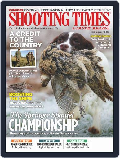 Shooting Times & Country January 21st, 2015 Digital Back Issue Cover