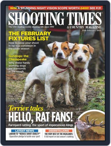 Shooting Times & Country March 2nd, 2015 Digital Back Issue Cover