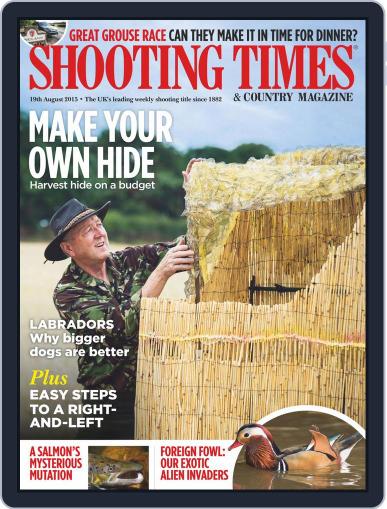 Shooting Times & Country August 19th, 2015 Digital Back Issue Cover