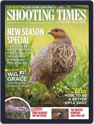 Shooting Times & Country September 2nd, 2015 Digital Back Issue Cover