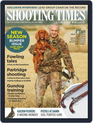 Shooting Times & Country September 16th, 2015 Digital Back Issue Cover