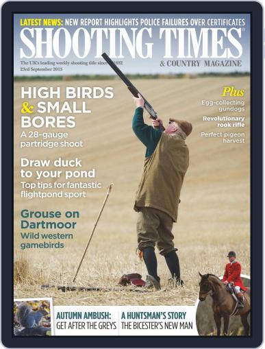 Shooting Times & Country September 30th, 2015 Digital Back Issue Cover