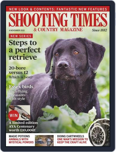 Shooting Times & Country November 1st, 2015 Digital Back Issue Cover