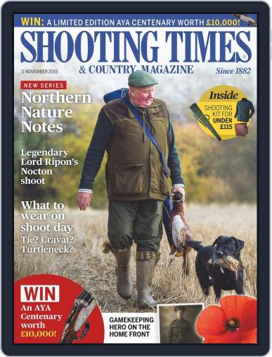Shooting Times & Country November 11th, 2015 Digital Back Issue Cover