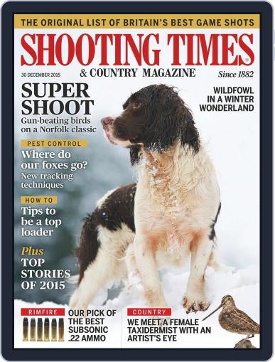 Shooting Times & Country December 30th, 2015 Digital Back Issue Cover