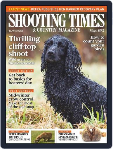 Shooting Times & Country January 20th, 2016 Digital Back Issue Cover