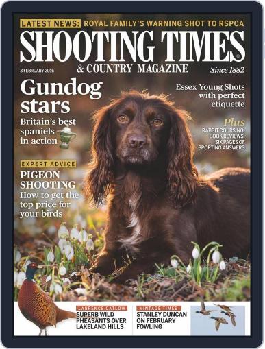 Shooting Times & Country February 3rd, 2016 Digital Back Issue Cover