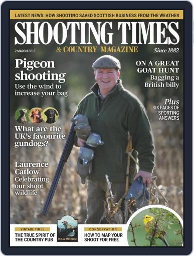 Shooting Times & Country March 3rd, 2016 Digital Back Issue Cover