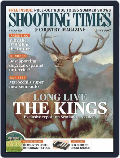 Shooting Times & Country March 9th, 2016 Digital Back Issue Cover