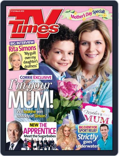 TV Times March 13th, 2012 Digital Back Issue Cover